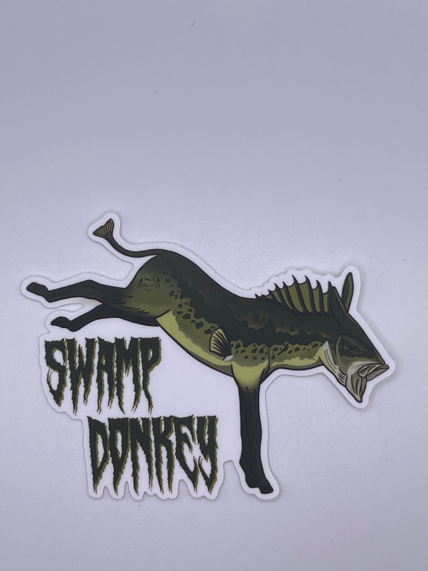 Swamp Donkey sticker
